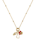 Henika Lucky Cat Charm Necklace