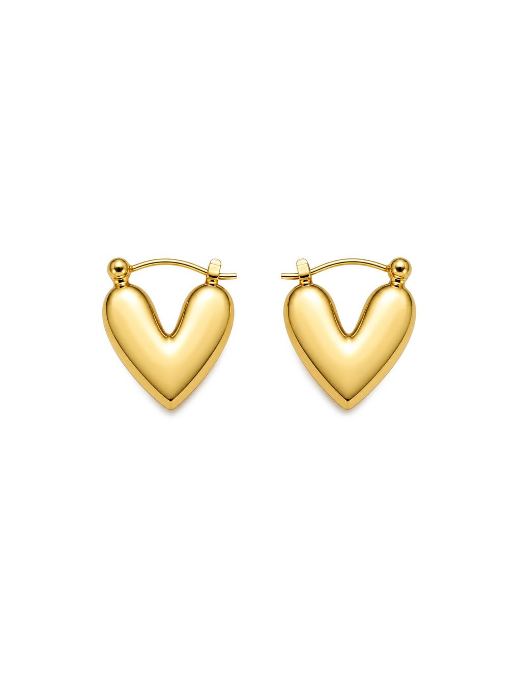 Henika Golden Heart Hoops