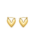 Henika Golden Heart Hoops