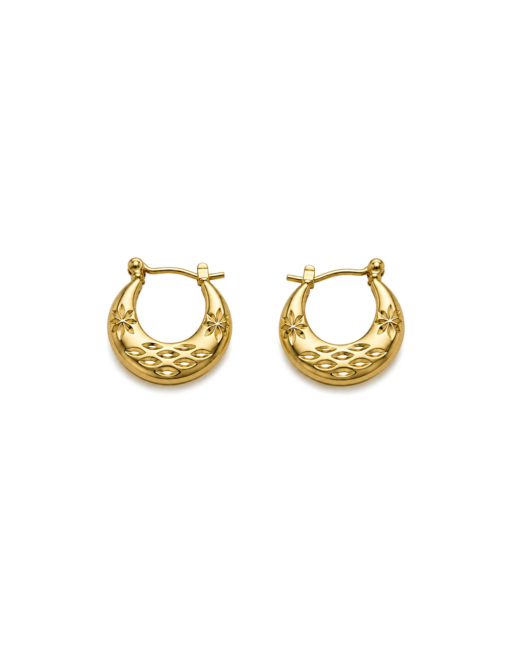 Henika Celestial Bloom Hoops