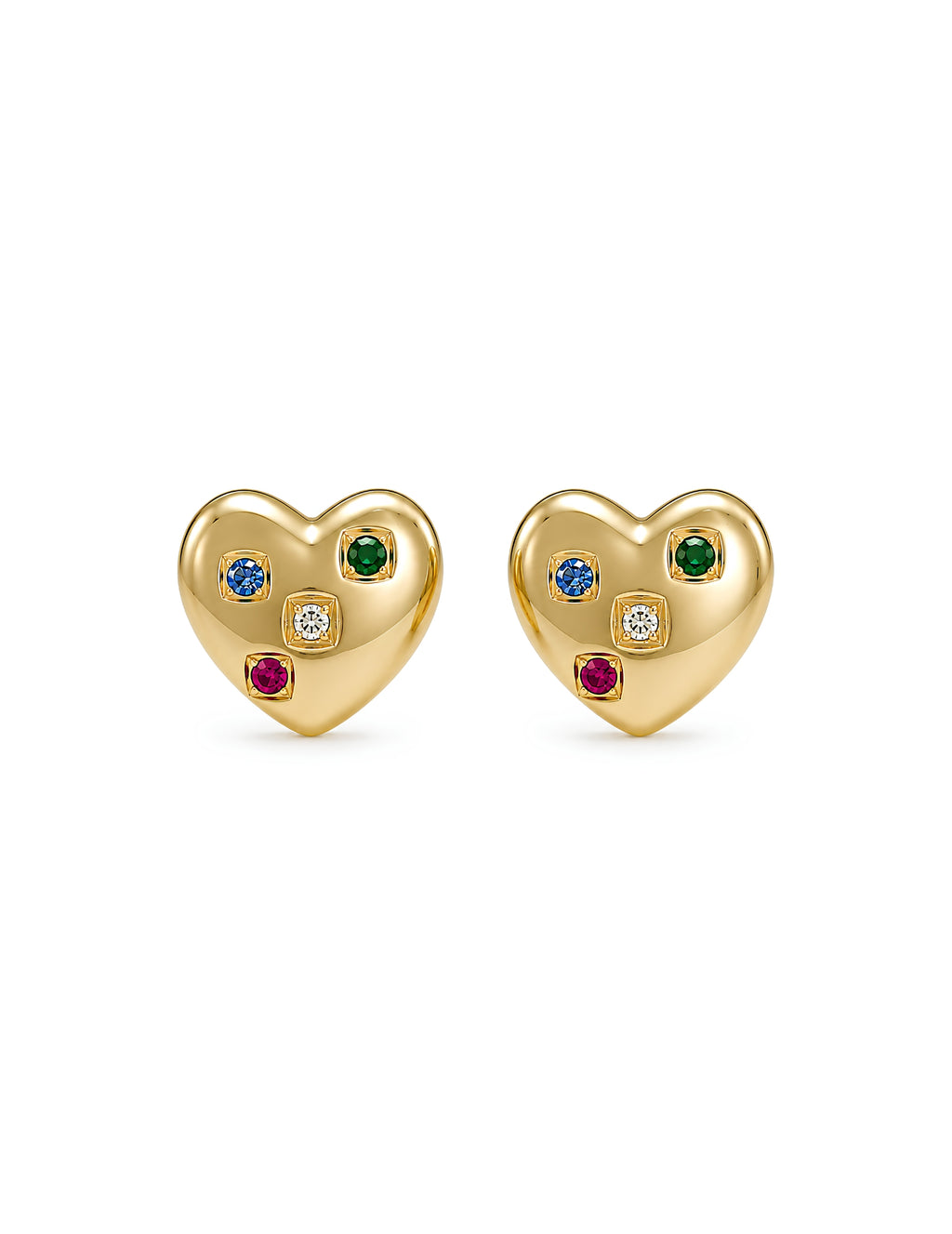Henika Candy Heart Stud Earrings