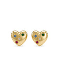 Henika Candy Heart Stud Earrings