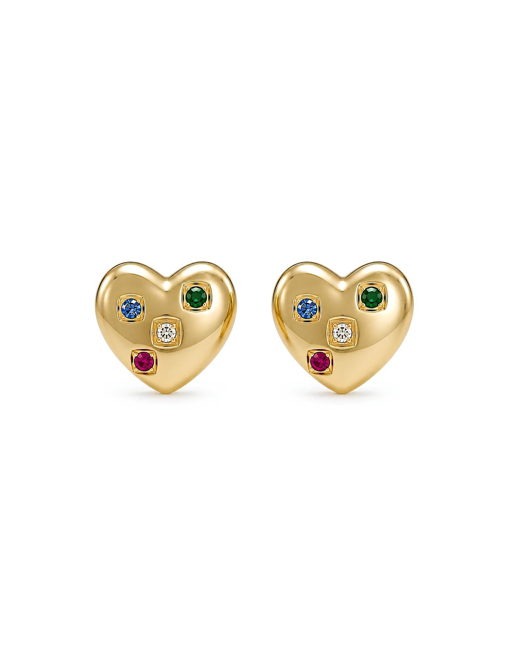 Henika Candy Heart Stud Earrings