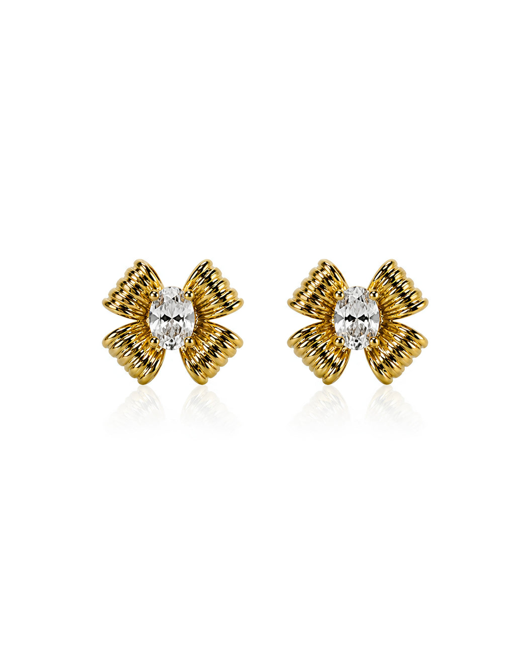 Henika Radiant Bloom Stud Earrings