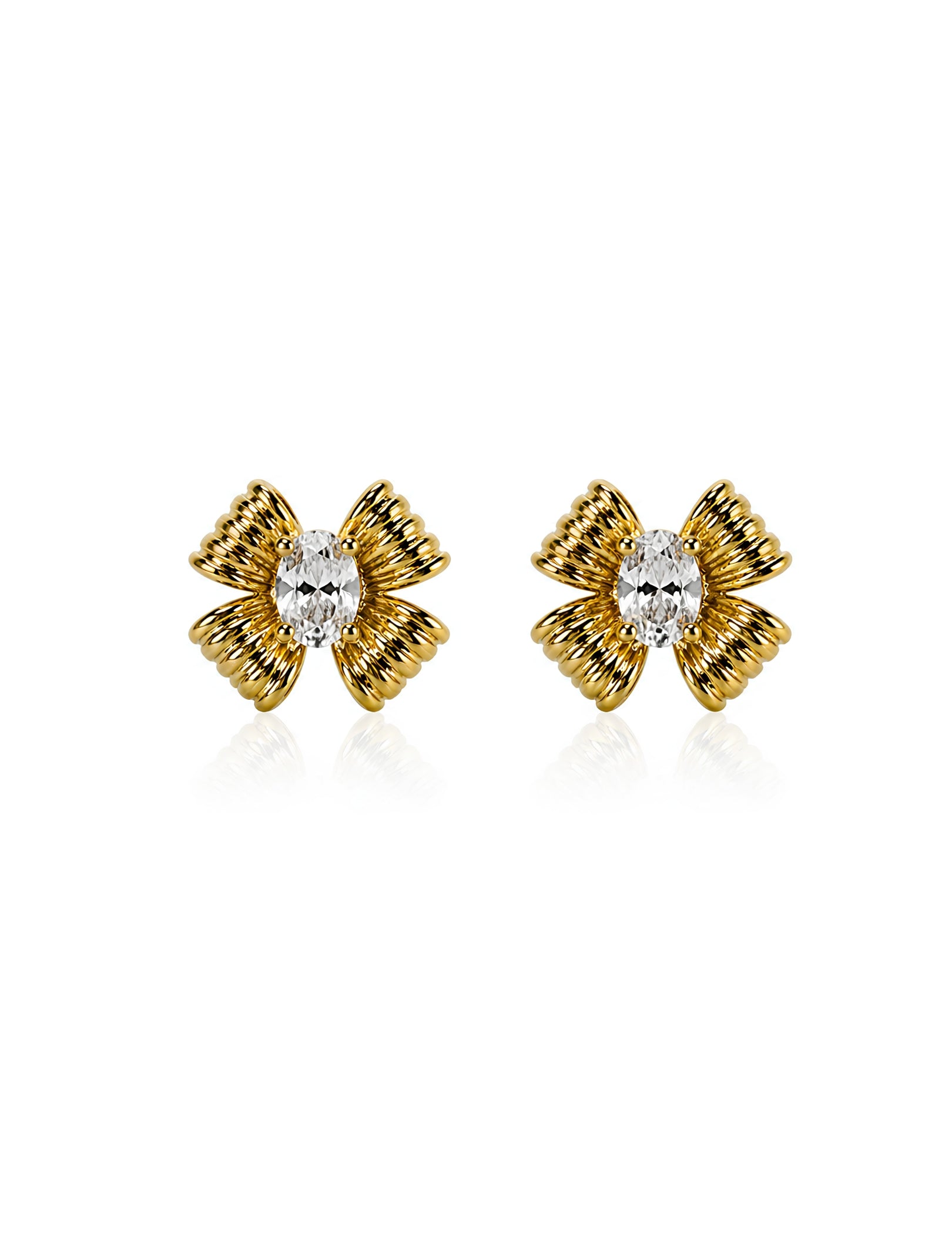 Henika Radiant Bloom Stud Earrings