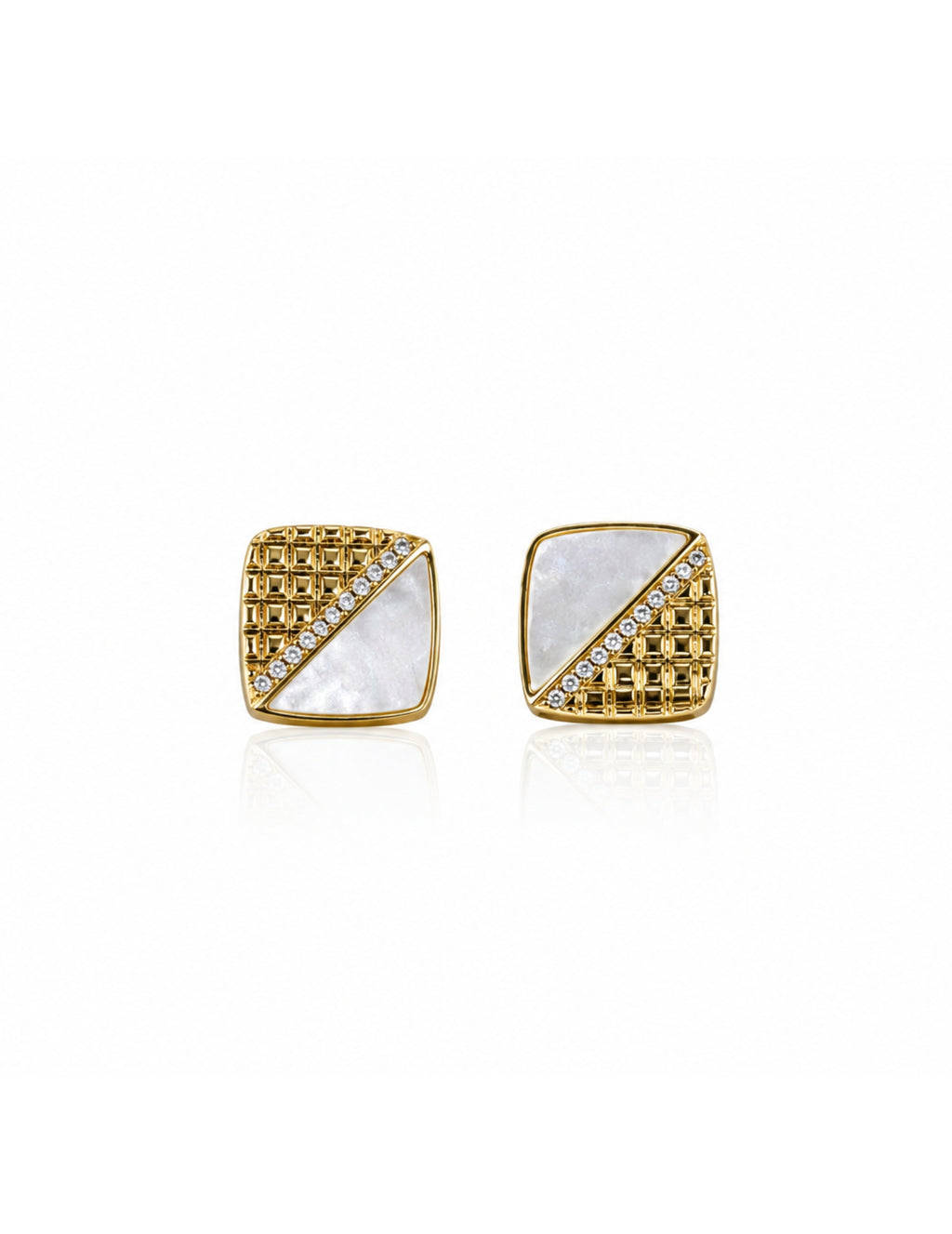 Henika Aurora Mosaic Stud Earrings