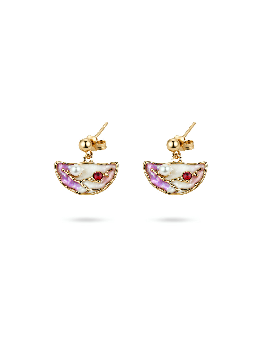Henika Sakura Pearl Drop Earrings