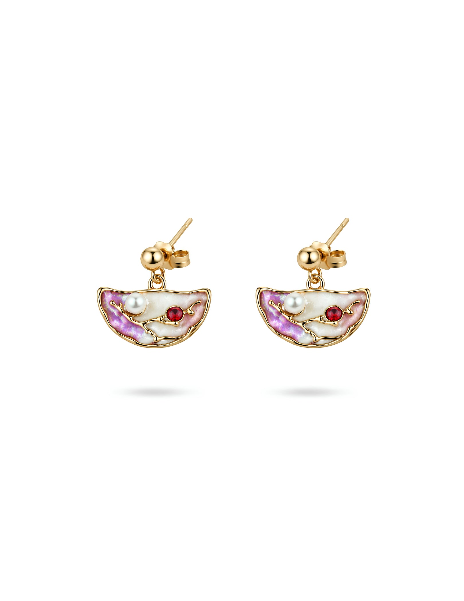 Henika Sakura Pearl Drop Earrings