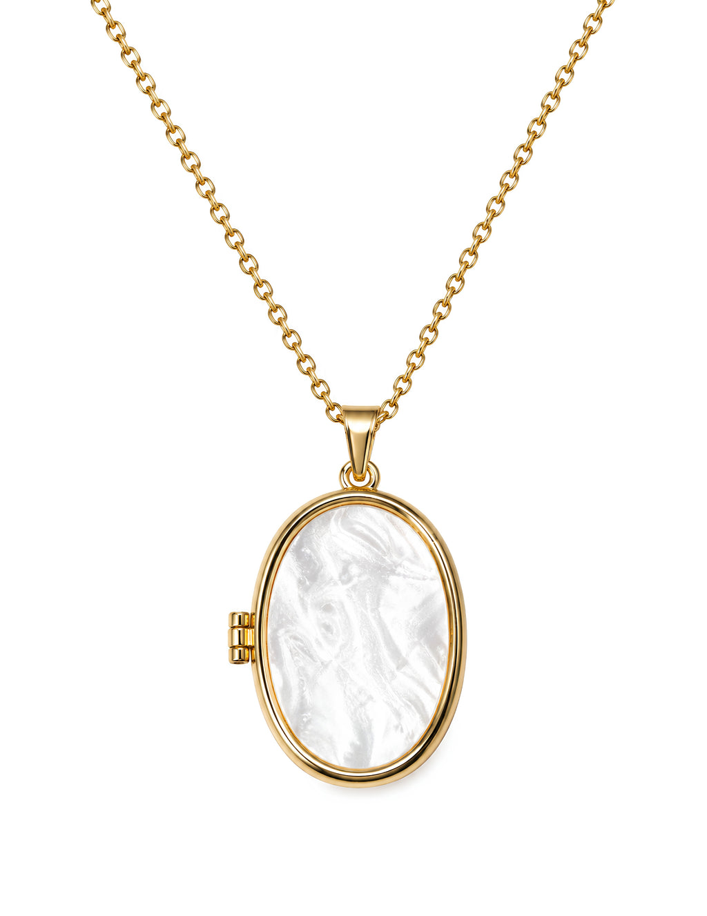 Henika Secret Pearl Locket Necklace