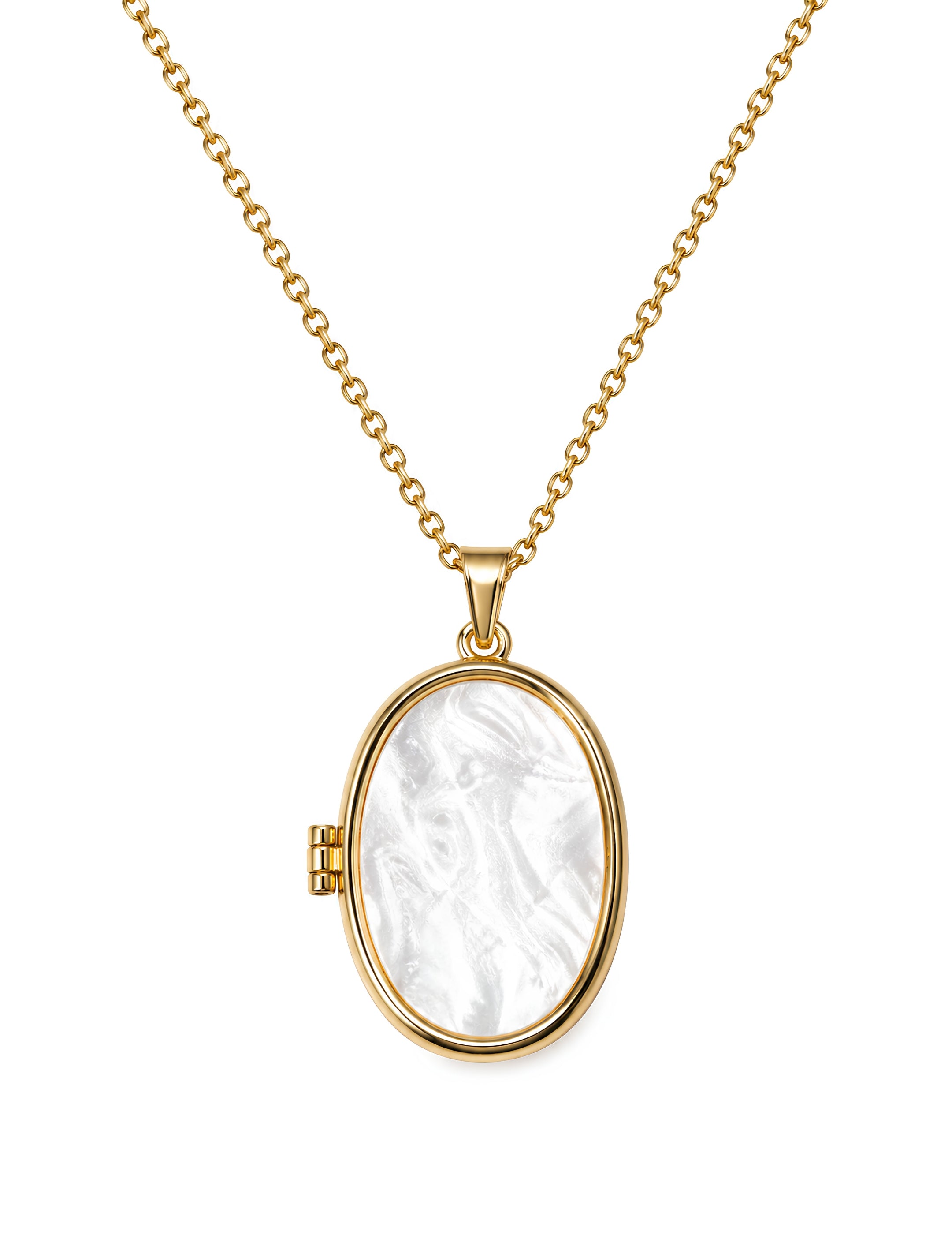 Henika Secret Pearl Locket Necklace
