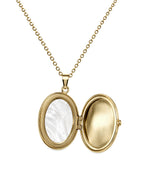 Henika Secret Pearl Locket Necklace